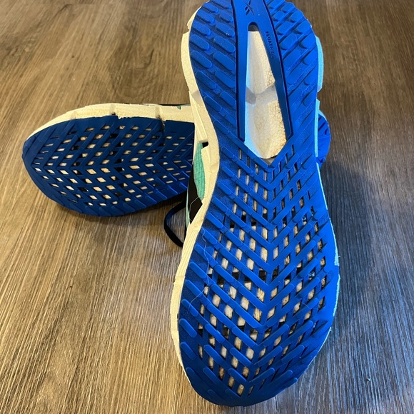 Reebok Men’s FloatZig 1 Shoes Sz(11) White/Black/Mint 100206594 no box pre own - Picture 8 of 10